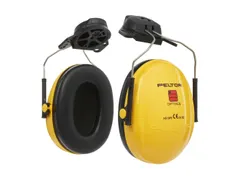 3M Peltor I gehoorkap voor helm, SNR 26 dB, geel, per stuk