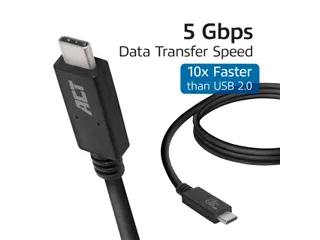 Kabel ACT USB 3.2 USB-C USB-IF gecertificeerd 2 meter - 7