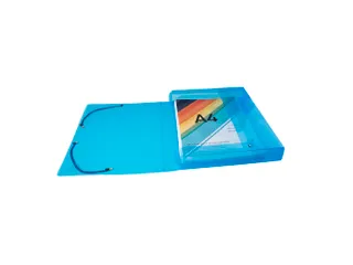 Exabox Archiefdoos A4 40mm Assorti Polypropyleen Crystal Colours - 7