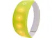 Lichtband Geel 5 Rode Leds Velcro Batterij
