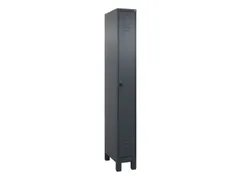 locker,HxBxD 1950x250x500mm,1vak,vak B 250mm,draaigrendel,voeten