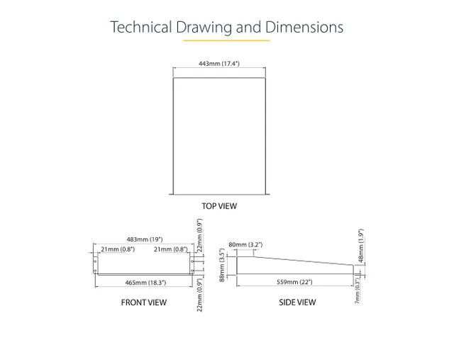 2U Server Rack Schap 22 inch