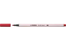 Brushstift STABILO Pen 568/50 donkerrood
