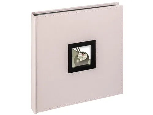 Fotoalbum walther design Black & White 26x25cm 25 vel grijs
