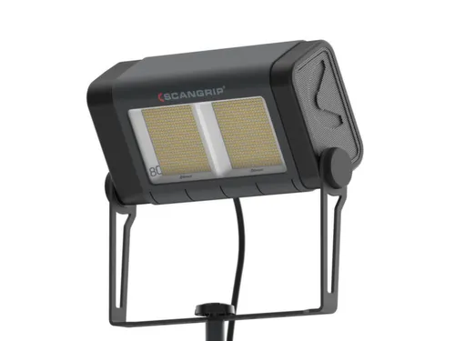 bouwlamp,864 SMD-led,20000-80000lumen,draaggreep,straalhoek 120 °