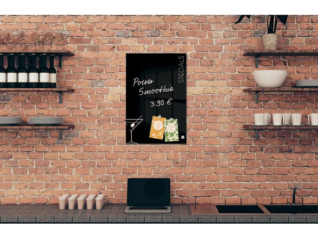 Glas Magneetbord Sigel Artverum Cocktail 40x60cm