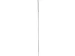 Steel Vikan ergonomic 150cm 31mm wit aluminium