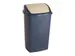 Afvalbak 50 Liter Blauw Creme