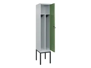 locker voor scheiding van kleding,HxBxD 2120x400x500mm,1vak - 2