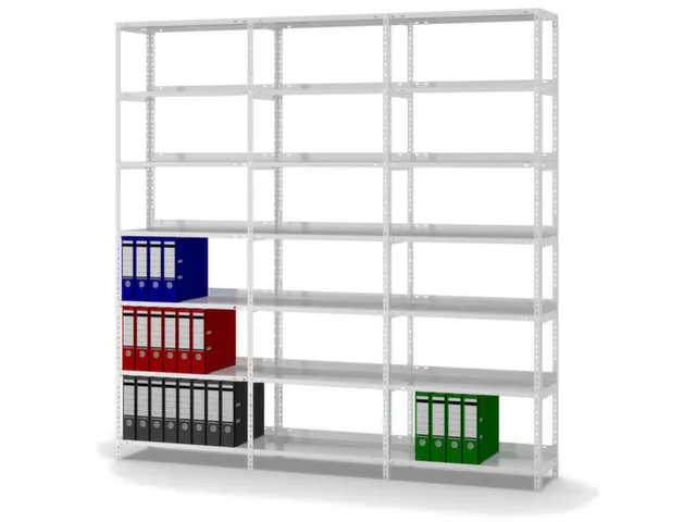 dossierstelling,grondveld,HxBxD 2200x750x300mm,vaklast 60kg