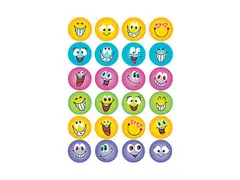 Sticker Etiket Herma 6818 Smiley Glitter Folie 24 stuks