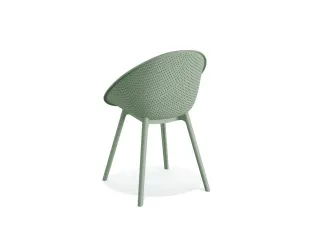 Qosy Kuipstoel voor buiten PP groen Tuinstoel - 2