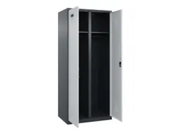 locker voor scheiding van kleding,HxBxD 1850x800x500mm,2vak