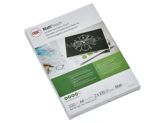 Lamineerhoes Gbc A4 100 Micron Mat - 1