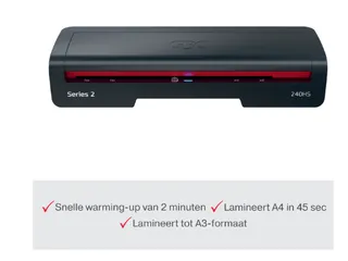 Lamineermachine GBC 240HS Home Office A3 - 7
