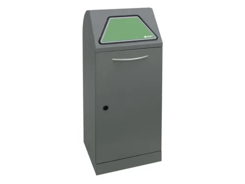 afvalverzamelaar,niet-brandbaar,1x75l,HxBxD 1000x400x380mm
