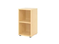 kantoorstelling,HxBxD 748x400x400mm,1xhouten vloer,2ordnerhoogtes