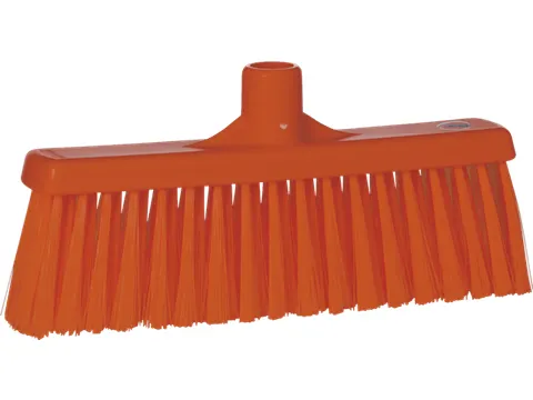 Hygiene 3166-7 veger met rechte nek medium vezels oranje 310mm