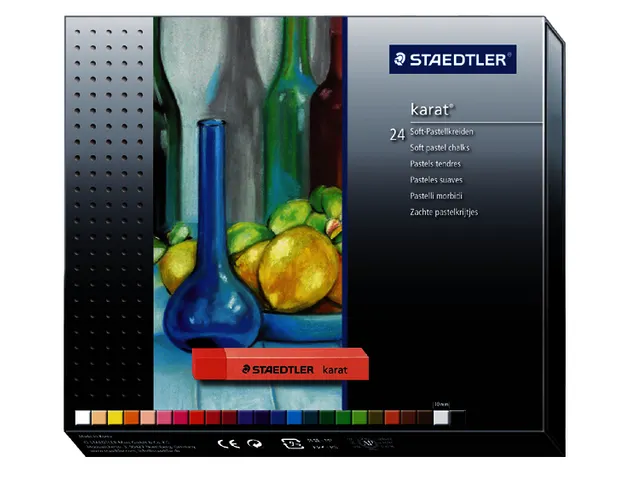 Craie Pastel Staedtler 2430 Karat Douce assorti 24 pièces