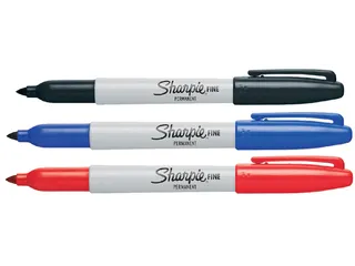 Viltstift Sharpie Fijne punt rond 0.9mm Zwart - 2
