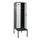 locker met bank,HxBxD 2120x600x815mm,2vak,vak B 300mm,cilinderslot