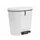 Pedaalemmer Zamora 8 Liter Wit