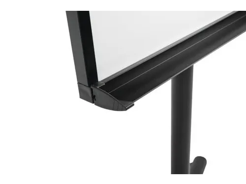 Flipchart Magnetisch Met 5 Wielen 100x70cm Zwart