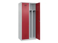 locker voor scheiding van kleding,HxBxD 1850x800x500mm,2vak