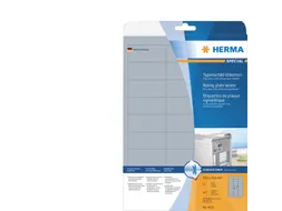 Etiket Herma 4222 63.5x29.6mm Zilver Weerbestendig 675 stuks