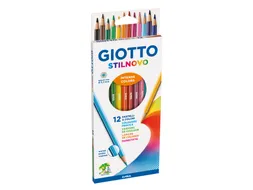 Kleurpotlood Giotto Stilnovo set à 12 kleuren