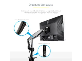 Bureau Monitor Arm voor Enkele VESA-display tot 32 inchof 49 inch Ultr - 18