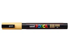Verfstift Posca PC3M Fijne punt 0,9-1,3mm Abrikoos