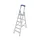 Ladder Aluminium Bordes H 1 40M 6Treden Incl. Bordes