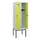 schoollocker,HxBxD 1950x600x500mm,2vak,vak B 300mm,draaigrendel