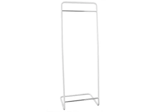 Kledingrek Frame Wit Verchroomd