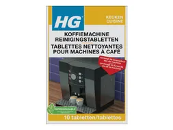 Reinigingstabletten HG voor koffiemachine 10 stuks