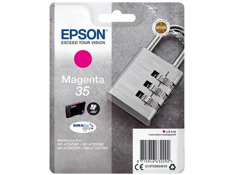 C13T35834010 EPSON WF Inkt magenta ST 650pagina's 9,14ml