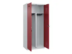 PBM-locker,HxBxD 1850x800x500mm,2vak,vak B 400mm,draaigrendel