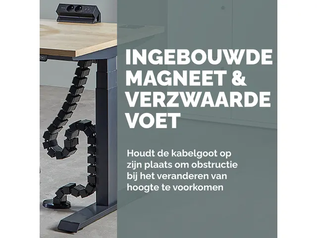 Kabelslang Fellowes zwart