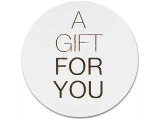 Etiket op rol diameter 39 mm 500 stuks A Gift For You - 1
