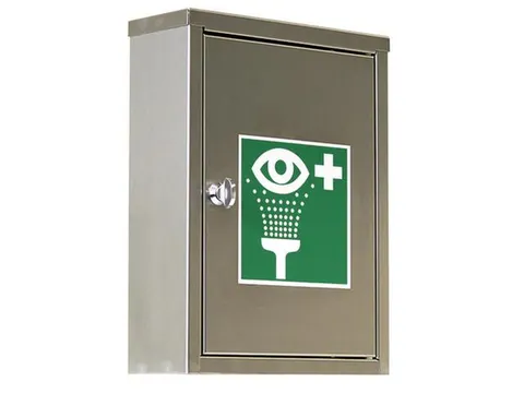 armoire kit lave-yeux p. poussière/saleté HxlxP 355x265x100mm