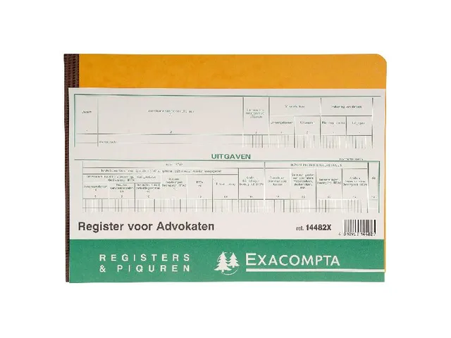Register 27x38 Advokaten 80 blz