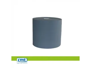 Poetsrol Industrie Recycled 2-laags 380m Blauw 2 Rol - 1