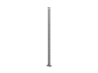 Addit kabelgeleider Grijs voor zit-sta Bureau 130cm incl. magneethoude - 3