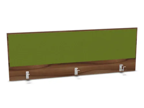 opzetpaneel bureau aanbouw achter NP-tiepolo nut BN7048-groen 1600mm