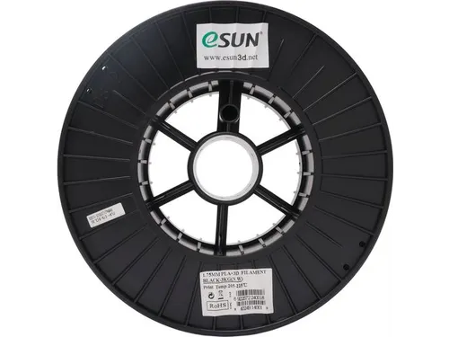 eSUN PLA+ 3D printer Filament 1.75mm Zwart 3kg