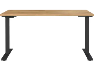 Elektrisch ihv bureau,HxBxD 720-1200x1400x800mm,blad Navarra-eiken - 2