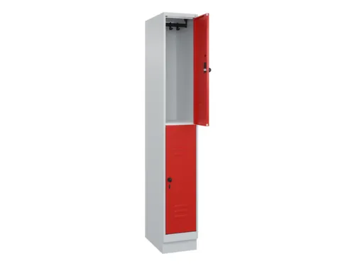 dubbeldekse locker,HxBxD 1950x300x500mm,1x2vak.,vak B 300mm