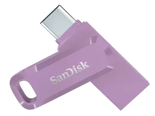 SanDisk Ultra Dual Drive Go USB 64GB USB flash drive Lavendel - 1