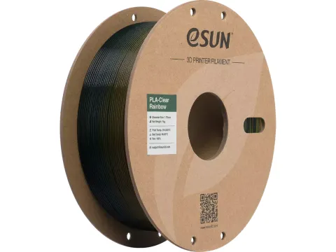 eSUN 3D printer Filament PLA-Clear 1,75mm Geel Groen Blauw 1kg